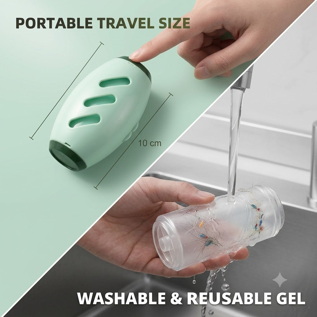 vireva pureroll Reusable Washable Lint Roller for Clothes & Furniture